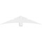Ekena Millwork Davenport Architectural Grade PVC Gable Bracket, 72"W x 15"H x 2"D x 6"F, 5/12 Pitch GBP072X15X0206DAV00 - alternate 5